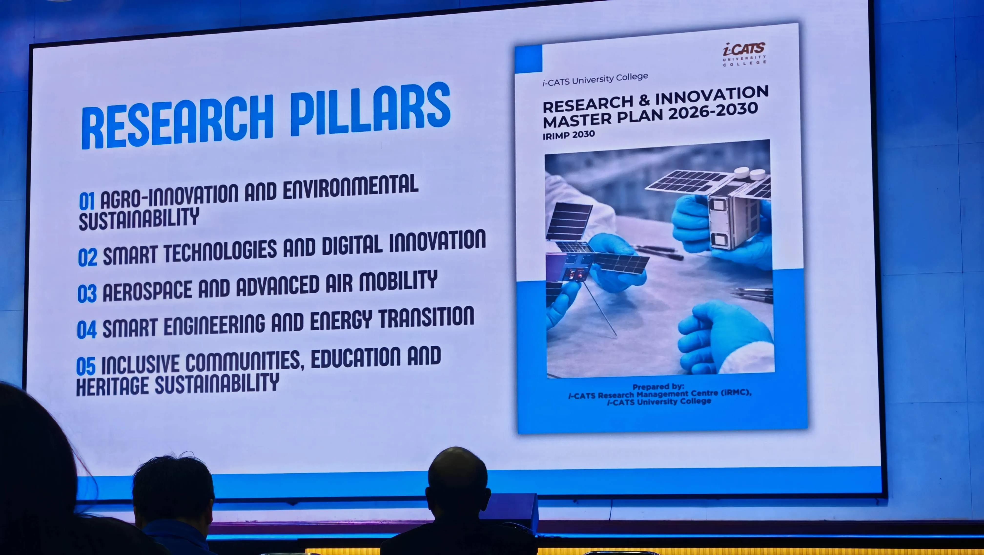 i-CATS University College Research & Innovation Master Plan (2026-2030)