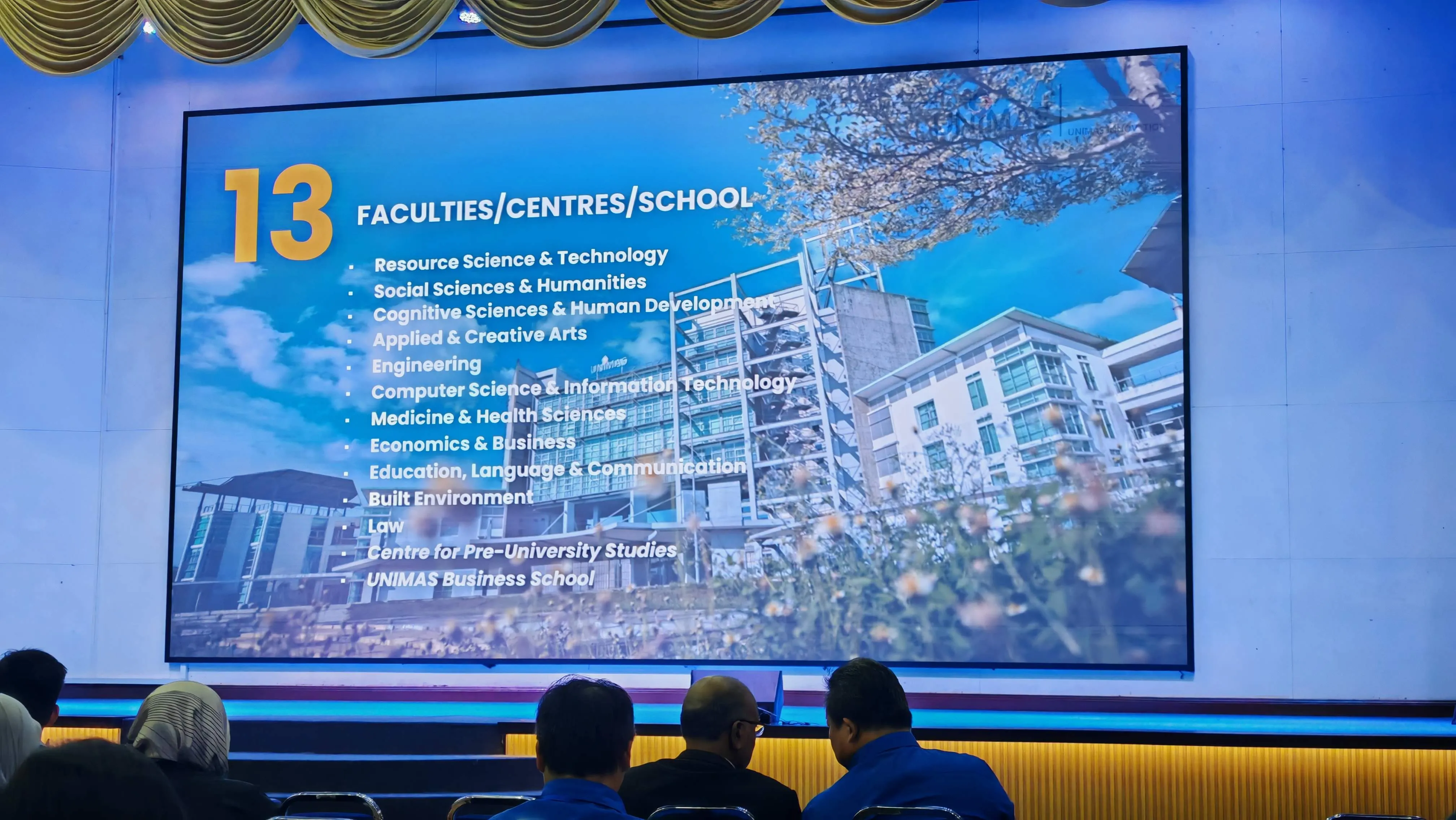 UNIMAS Core Faculty & Institutional Building Overview