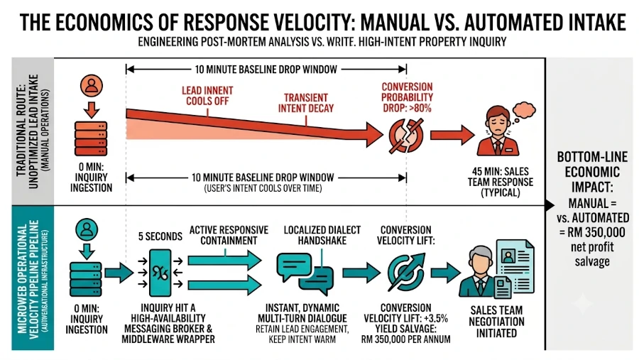 The Economics of Response Velocity: Maximizing Real Estate Acquisition ROI via Conversational Infrastructure